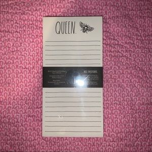 Rae Dunn queen bee busy bee notepad pack